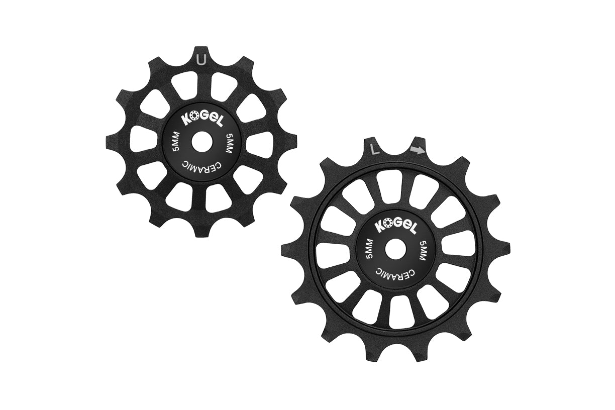 KOGEL Shimano silniční kladky 12/14 zubů s keramickými ložisky BLACK/R9200/R8100