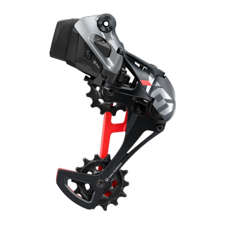 Sram X01 Eagle AXS, 12 rychlostí, červená