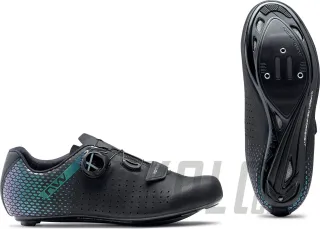 Dámské tretry Northwave Core Plus 2 Wmn - Black/Iridescent