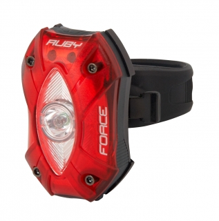 blikačka zadní FORCE RUBY 1 CREE LED 60LM, USB